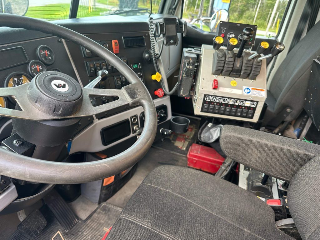 Interior view of Single Axle Truck for Public Tender