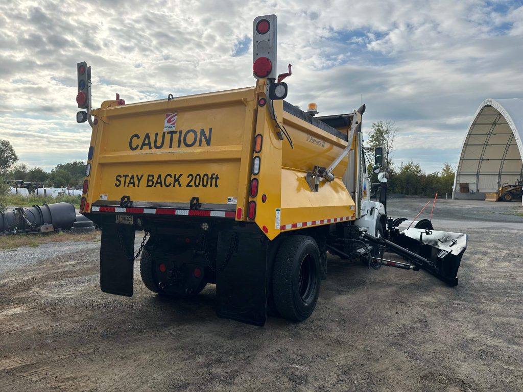 Back view of Single Axle Truck for Public Tender
